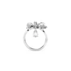 Kép 5/5 - Swarovski Volta koktélgyűrű 52-es méret - 5647728