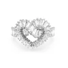 Kép 1/6 - Swarovski Mátrix koktélgyűrű 52-es méret - 5648291