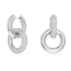 Kép 2/6 - Swarovski Dextera karika fülbevaló - 5671807