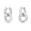 Kép 3/6 - Swarovski Dextera karika fülbevaló - 5671807
