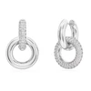 Kép 4/6 - Swarovski Dextera karika fülbevaló - 5671807