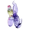 Kép 2/4 - Swarovski Idyllia Gould-amandina és orchidea kristály dísz - 5675211
