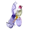 Kép 4/4 - Swarovski Idyllia Gould-amandina és orchidea kristály dísz - 5675211