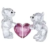 Kép 2/2 - Swarovski Kris mackó Tökéletes pár kristály dísz - 5690970
