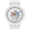 Kép 1/4 - Swatch Clearly Bold unisex óra - SB01K100