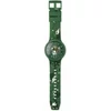 Kép 2/4 - Swatch Camoflower Green unisex óra - SB05G104