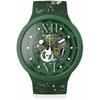 Kép 1/4 - Swatch Camoflower Green unisex óra - SB05G104