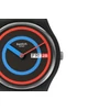 Kép 5/5 - Swatch Circling Black unisex óra - SO28B706