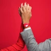 Kép 6/7 - Swatch Half White Valentin nap unisex óra - SO29Z112