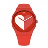 Kép 7/7 - Swatch Half White Valentin nap unisex óra - SO29Z112