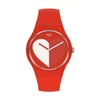 Kép 1/7 - Swatch Half White Valentin nap unisex óra - SO29Z112