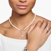 Kép 3/3 - Thomas Sabo virág kék kővel charm - 1916-496-1