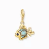 Kép 1/3 - Thomas Sabo színes aranyhal charm - 1921-959-7