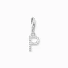 Kép 1/3 - Thomas Sabo Charm Club "P" charm - 1953-051-14