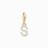 Kép 1/4 - Thomas Sabo Charm Club "S" charm - 1982-414-14