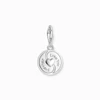 Kép 2/4 - Thomas Sabo Charm Club rózsaszín jin és jang charm - 2000-041-7