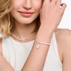 Kép 2/2 - Thomas Sabo Charm Club rózsaszín mancs charm - 2015-007-9