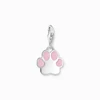 Kép 1/2 - Thomas Sabo Charm Club rózsaszín mancs charm - 2015-007-9