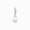 Kép 1/2 - Thomas Sabo Charm Club fehér gyöngy charm - 1997-082-14