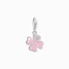 Kép 1/2 - Thomas Sabo Charm Club rózsaszín lóhere charm - 2022-041-9