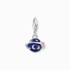 Kép 1/3 - Thomas Sabo Charm Club Szaturnusz charm - 2041-041-7