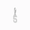 Kép 1/2 - Thomas Sabo Charm Club "5" szám charm - 2129-051-21