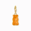 Kép 3/6 - Thomas Sabo x Haribo narancssárga gumimaci kristályüveg charm - 2186-413-8