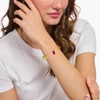 Kép 2/4 - Thomas Sabo x Haribo gumimaci kristályüveg karkötő 19 cm - A2152-017-7-L19