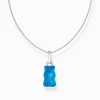 Kép 2/5 - Thomas Sabo x Haribo kék gumimaci kristályüveg nyaklánc 45 cm - KE2209-052-1-L45