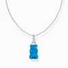 Kép 1/5 - Thomas Sabo x Haribo kék gumimaci kristályüveg nyaklánc 45 cm - KE2209-052-1-L45