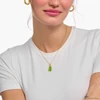 Kép 3/4 - Thomas Sabo x Haribo zöld gumimaci kristályüveg nyaklánc 45 cm - KE2209-414-6-L45