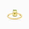 Kép 2/5 - Thomas Sabo x Haribo zöld gumimaci kristályüveg gyűrű 54-es méret - TR2459-414-6-54