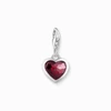 Kép 1/2 - Thomas Sabo Charm Club piros szív charm - 2094-699-10