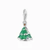 Kép 1/2 - Thomas Sabo Charm Club Karácsonyfa charm - 2198-390-7