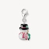 Kép 2/5 - Thomas Sabo Charm Club Karácsonyi hóember charm - 2195-007-7