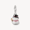 Kép 3/5 - Thomas Sabo Charm Club Karácsonyi hóember charm - 2195-007-7