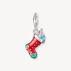 Kép 2/4 - Thomas Sabo Charm Club Karácsonyi zokni charm - 2199-691-7