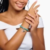 Kép 2/4 - Thomas Sabo Charm Club rózsaszín békejel charm - 2207-007-9