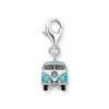 Kép 2/6 - Thomas Sabo Charm Club Volkswagen kék hippi busz charm - 2210-664-7