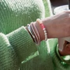 Kép 3/4 - Thomas Sabo x Haribo rózsaszín gumimaci gyöngy karkötő 17 cm - A2154-082-9-L17