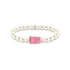Kép 1/4 - Thomas Sabo x Haribo rózsaszín gumimaci gyöngy karkötő 17 cm - A2154-082-9-L17