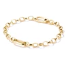 Kép 1/4 - Thomas Sabo Charm Club Connect aranyozott karkötő 17 cm - C1202-413-39-L17