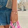 Kép 3/4 - Thomas Sabo Charm Club Connect aranyozott karkötő 17 cm - C1203-413-39-L17