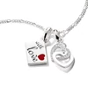 Kép 2/4 - Thomas Sabo Charm Club Connect összefonódott szívek charm medál - CC1201-051-14