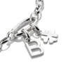 Kép 2/3 - Thomas Sabo Charm Club Connect "B" betű charm medál - CC1208-001-21