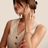 Kép 3/4 - Thomas Sabo Charm Club Connect aranyozott szív csillaggal charm medál - CC1234-414-14