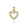 Kép 1/4 - Thomas Sabo Charm Club Connect aranyozott nyitott szív charm medál - CC1237-414-14