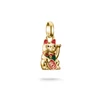 Kép 1/4 - Thomas Sabo Charm Club Connect aranyozott integető macska charm medál - CC1260-427-7
