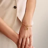 Kép 3/4 - Thomas Sabo Charm Club Connect aranyozott kígyó charm medál - CC1264-565-14