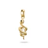 Kép 1/4 - Thomas Sabo Charm Club Connect aranyozott kígyó charm medál - CC1264-565-14